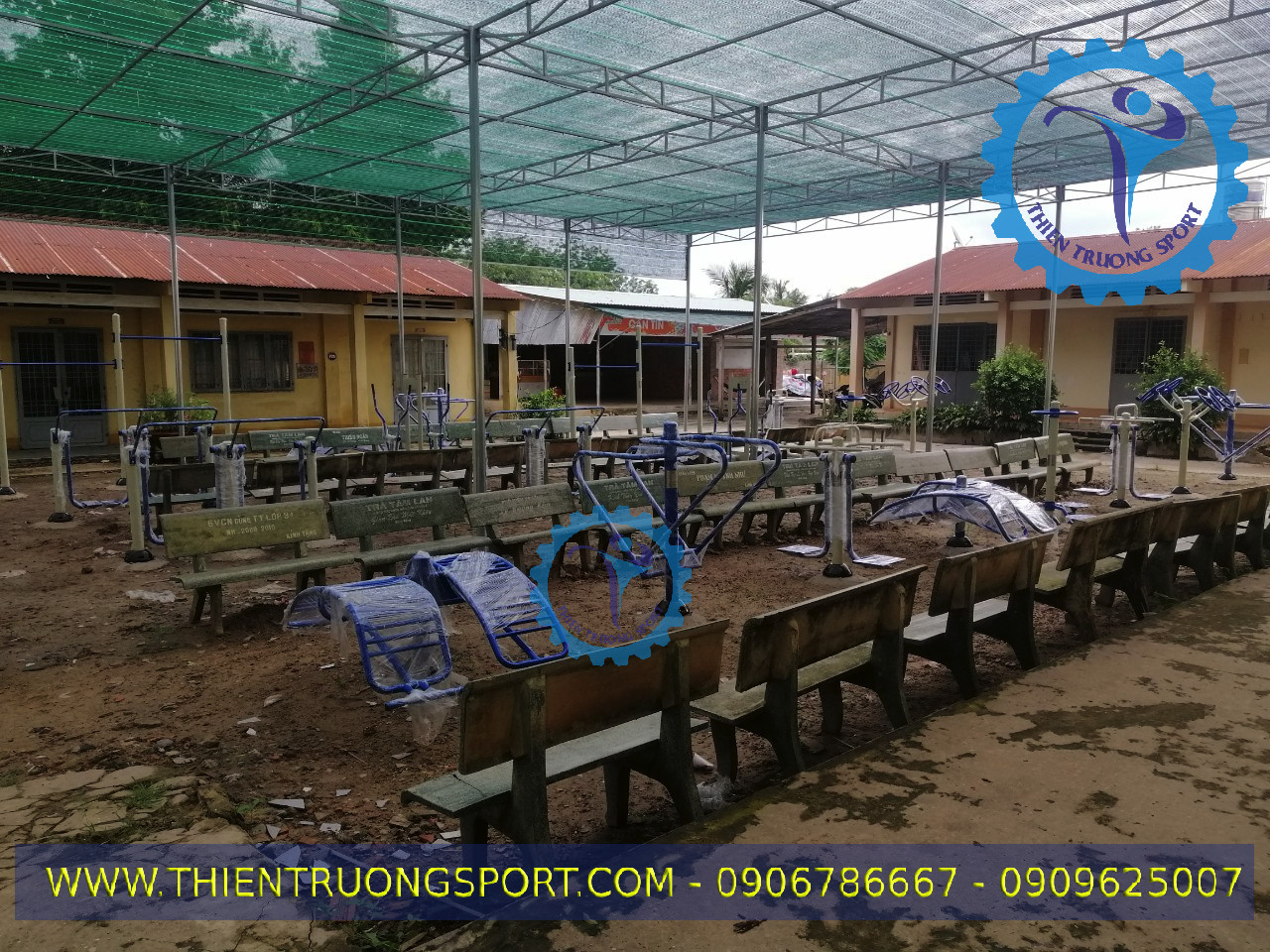 Công trình trường THCS Cầu Khởi, tỉnh Tây Ninh