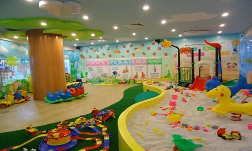 thiết kế khu vui chơi trẻ em trong nhà uy tín